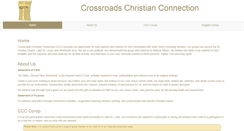 Desktop Screenshot of crossroadschristianconnection.net